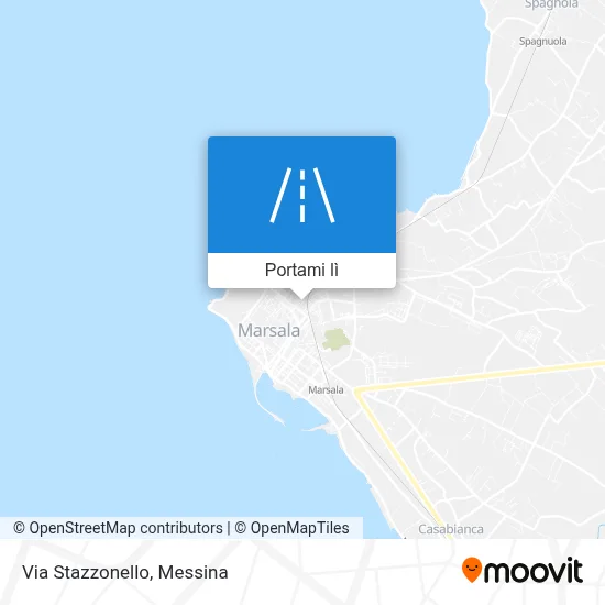 Mappa Via Stazzonello