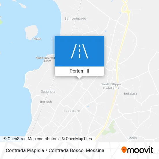 Mappa Contrada Pispisia / Contrada Bosco