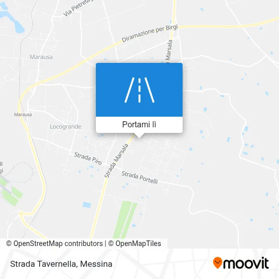 Mappa Strada Tavernella