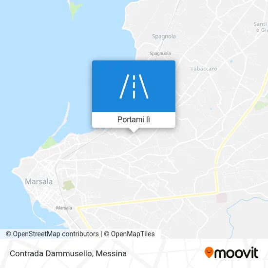 Mappa Contrada Dammusello