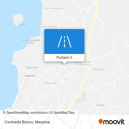 Mappa Contrada Bosco