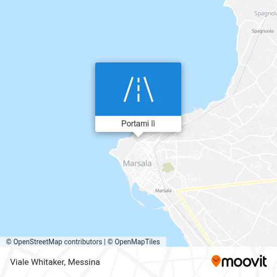 Mappa Viale Whitaker