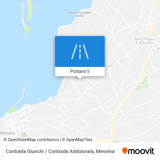 Mappa Contrada Giunchi / Contrada Addolorata