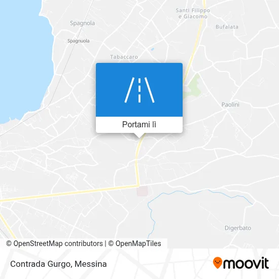 Mappa Contrada Gurgo