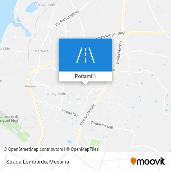 Mappa Strada Lombardo