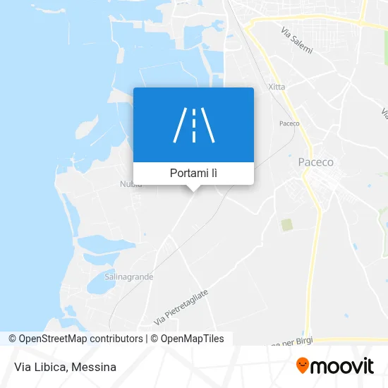 Mappa Via Libica