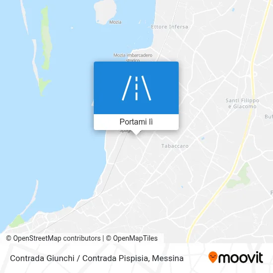 Mappa Contrada Giunchi / Contrada Pispisia