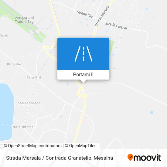 Mappa Strada Marsala / Contrada Granatello