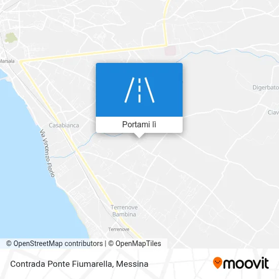 Mappa Contrada Ponte Fiumarella