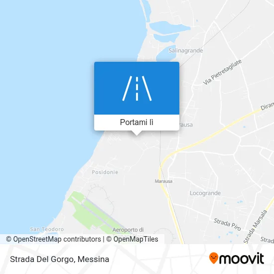 Mappa Strada Del Gorgo