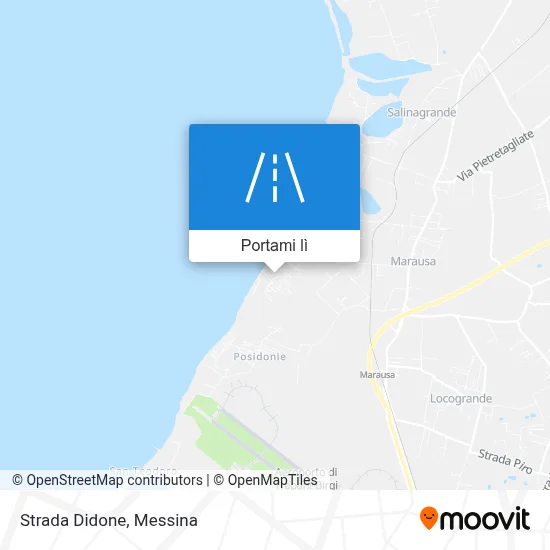 Mappa Strada Didone