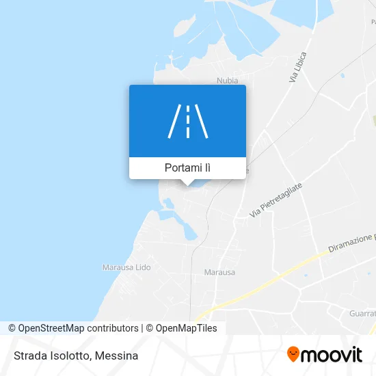 Mappa Strada Isolotto