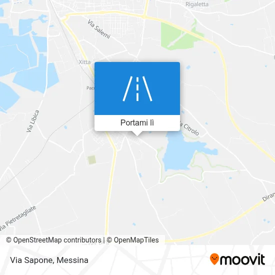 Mappa Via Sapone