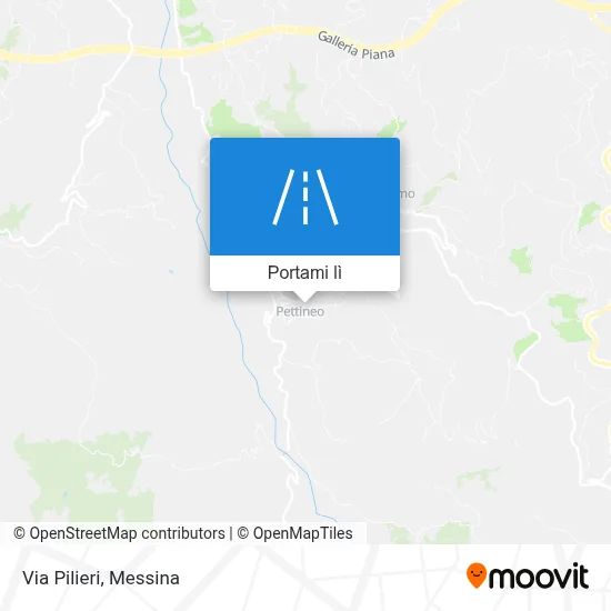 Mappa Via Pilieri