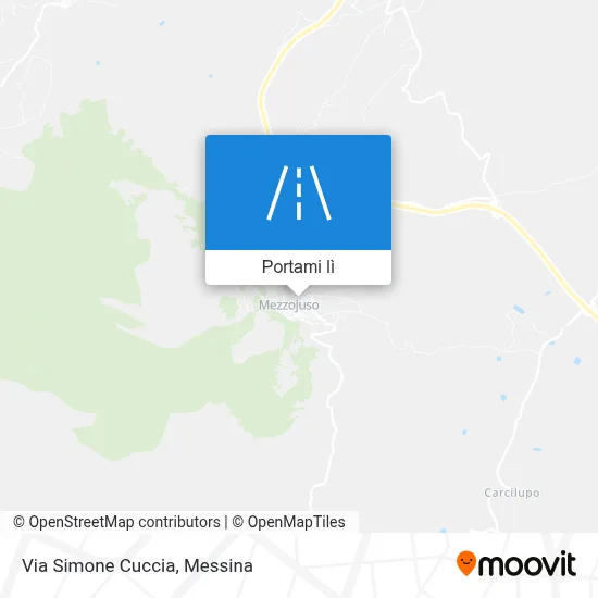Mappa Via Simone Cuccia