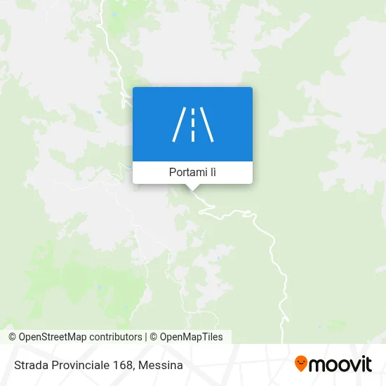 Mappa Strada Provinciale 168