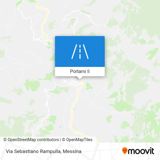 Mappa Via Sebastiano Rampulla