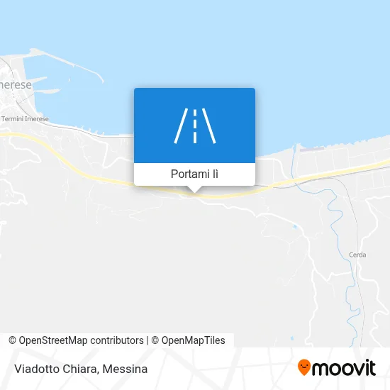 Mappa Viadotto Chiara