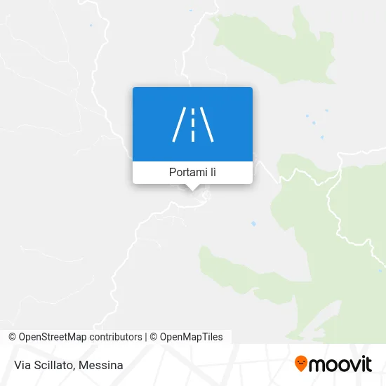 Mappa Via Scillato