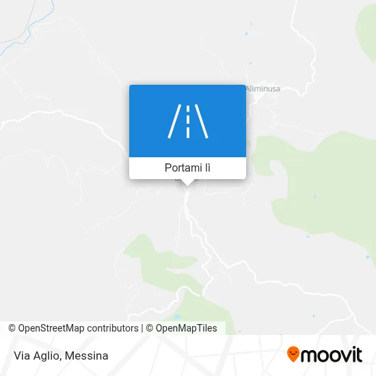 Mappa Via Aglio