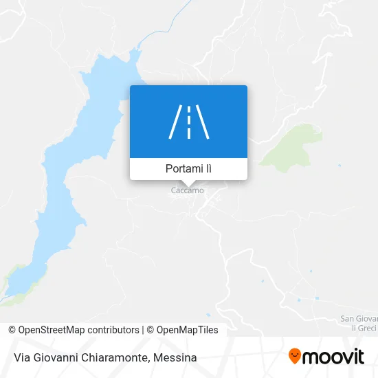 Mappa Via Giovanni Chiaramonte