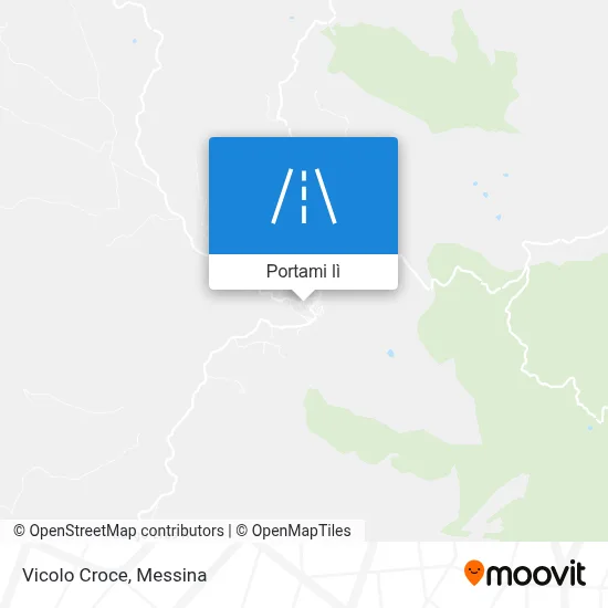 Mappa Vicolo Croce