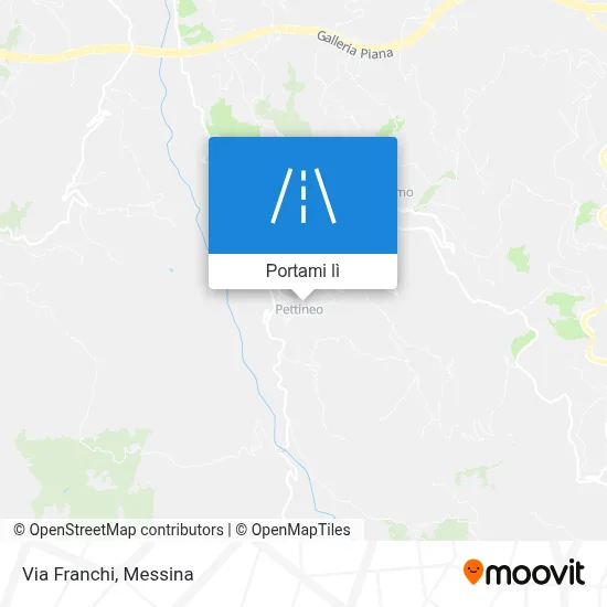 Mappa Via Franchi