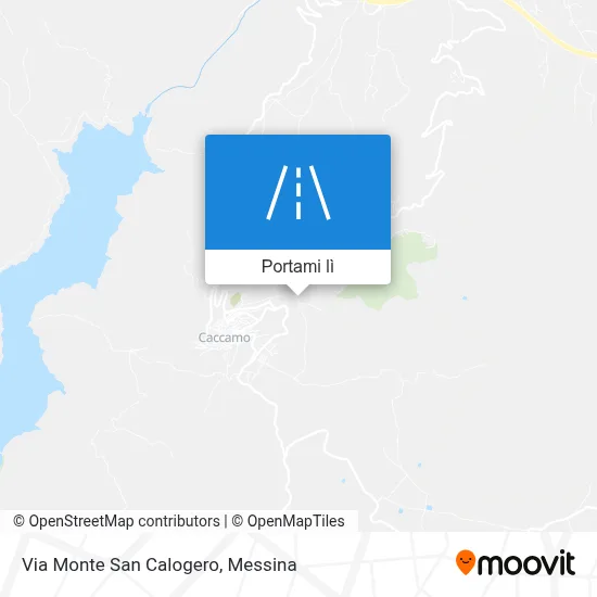 Mappa Via Monte San Calogero