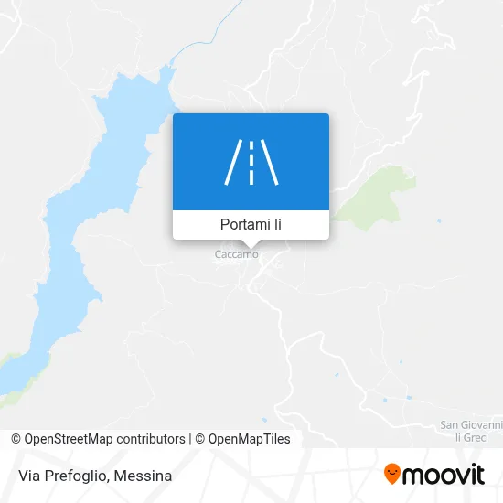 Mappa Via Prefoglio