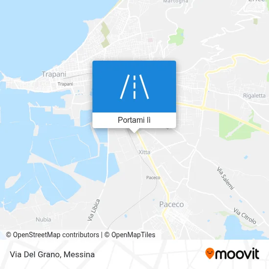 Mappa Via Del Grano