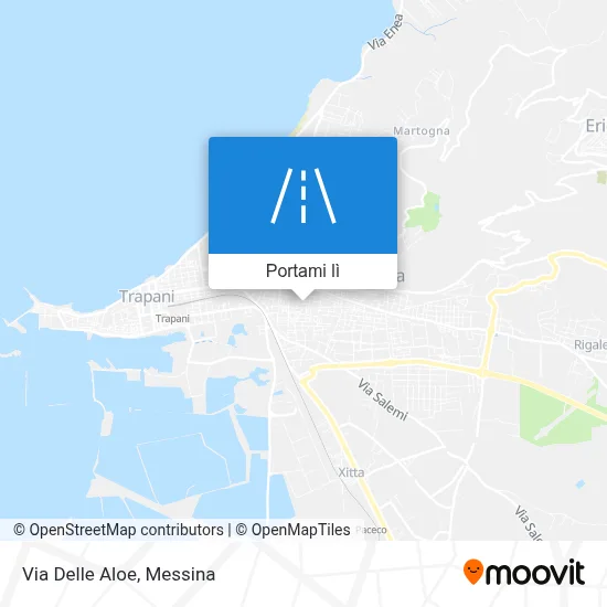 Mappa Via Delle Aloe