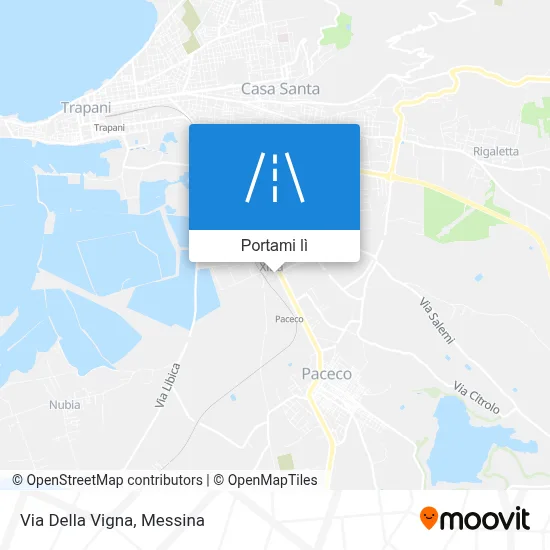Mappa Via Della Vigna