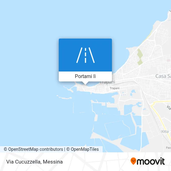 Mappa Via Cucuzzella
