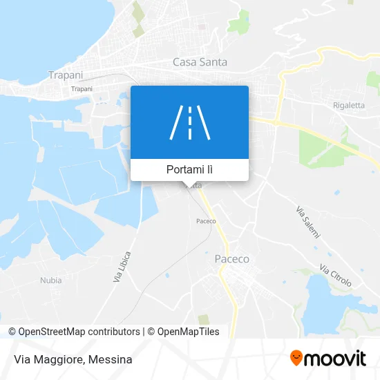 Mappa Via Maggiore