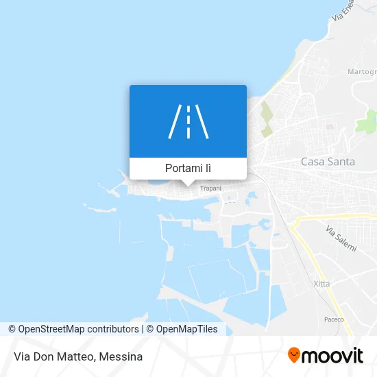 Mappa Via Don Matteo