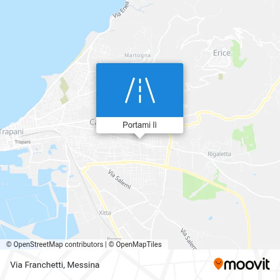 Mappa Via Franchetti