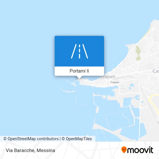 Mappa Via Baracche