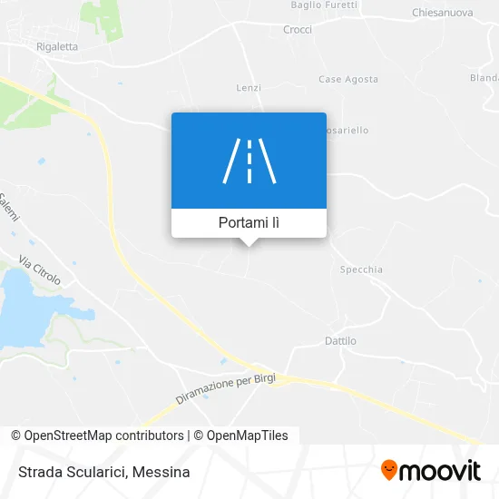 Mappa Strada Scularici