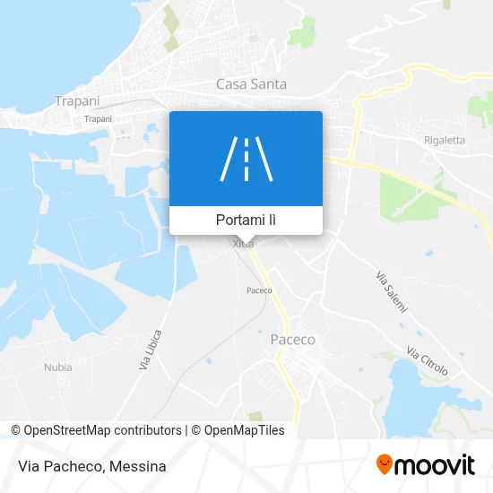 Mappa Via Pacheco