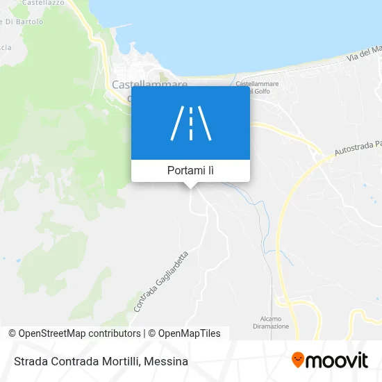 Mappa Strada Contrada Mortilli