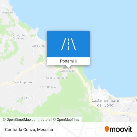 Mappa Contrada Conza
