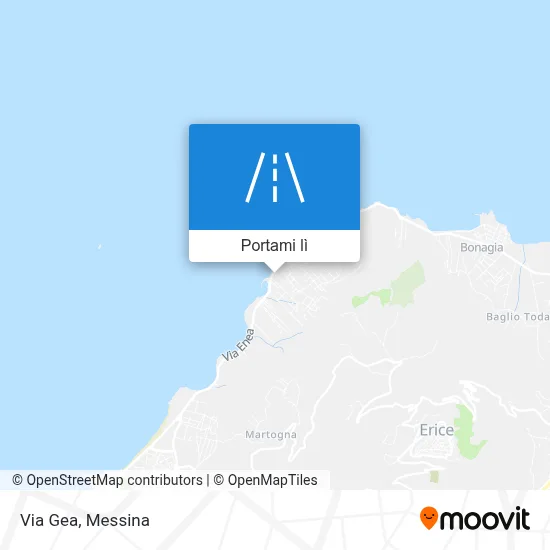 Mappa Via Gea