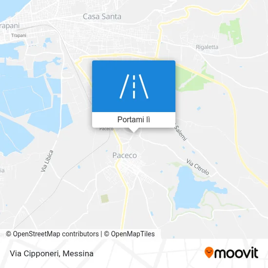 Mappa Via Cipponeri