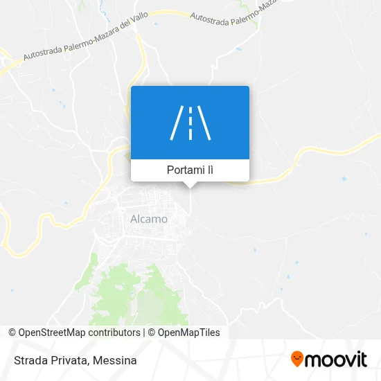 Mappa Strada Privata