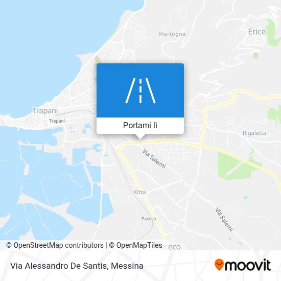 Mappa Via Alessandro De Santis