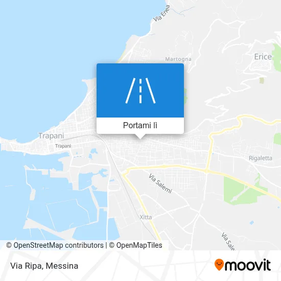 Mappa Via Ripa