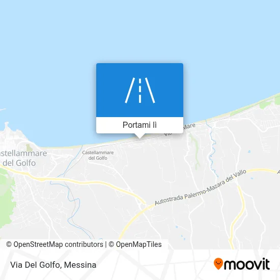 Mappa Via Del Golfo