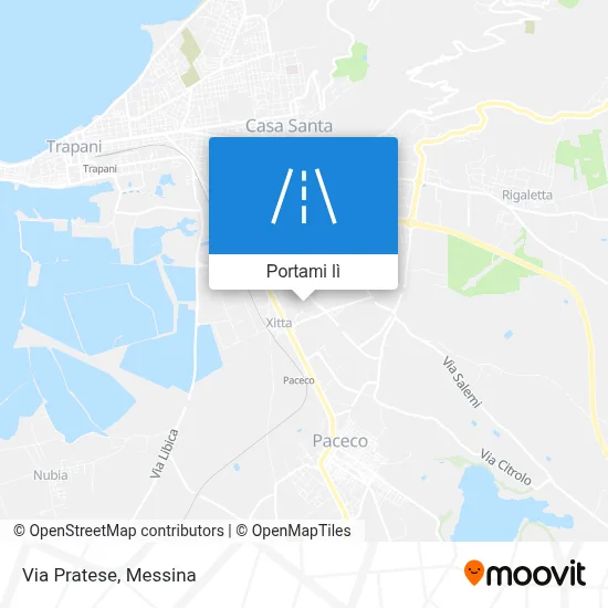 Mappa Via Pratese