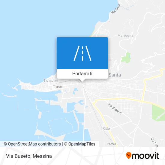Mappa Via Buseto