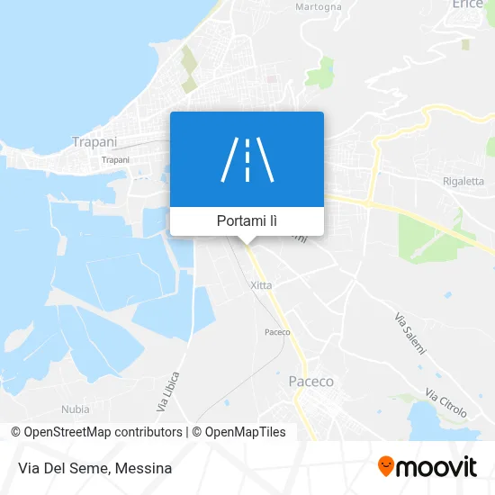 Mappa Via Del Seme